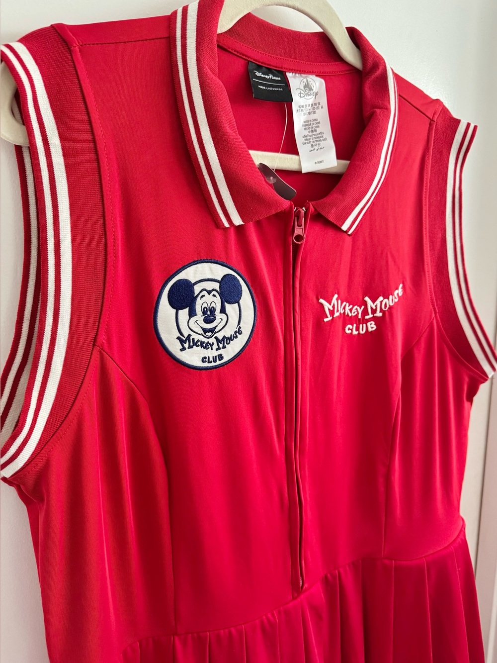 NWT Disney Mickey Mouse Club Embroidered Athletic Dress By Her Universe Size 2X - Picture 5 of 15